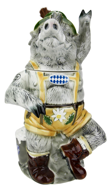 Max the Bavarian Boar Stein