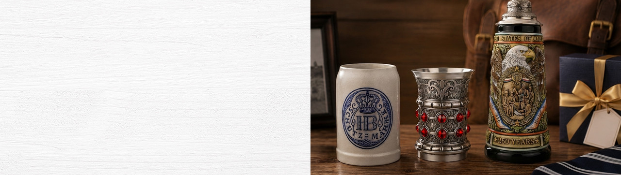 German Beer Steins, Beer Boots, German Beer Mugs, Custom German Steins