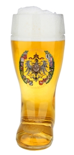 German 1 Liter Glass Beer Boot for Sale Online