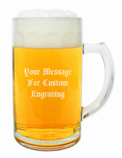 0.5 Liter Custom Personalized Beer Mug