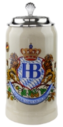 Hofbrauhaus Ceramic 1 Liter Stein