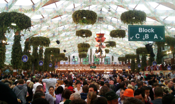 Oktoberfest Tent from 2011 Festival