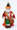Traditional Santa Glass German Xmas Ornament