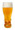 1 Liter Glass German Beer Boot, Front View
