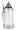 View of German Glass Beer Stein with Pointed Lid 
