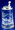 Engraved Fisherman's Glass German Beer Stein