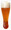 Two Liter Plastic Beer Boot, Front View