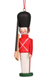 Toy Soldier Wooden German Ornament, 3.5" Tall 