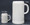 0.5 liter mug is shown for size comparison only and is not included.