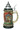 Oktoberfest Ceramic Beer Stein with Lid