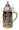 Oktoberfest Traditional Collectible Ceramic Beer Stein with Lid