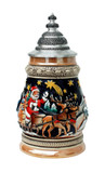 Santa's Sleigh Alpine Christmas Beer Stein