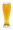 Traditional 0.5 Liter Wheat Beer Glass