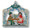 Bavarian Couple at Oktoberfest Pewter Christmas Ornament 