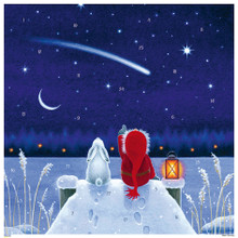 Nisse Lakeside Shooting Star German Christmas Advent Calendar