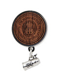 Hofbrauhaus HB Oktoberfest Wooden Medallion with Stein Hat Pin