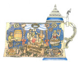 214th Anniversary Oktoberfest Beer Tent Stein | King Werk 2024 Oktoberfest Beer Stein