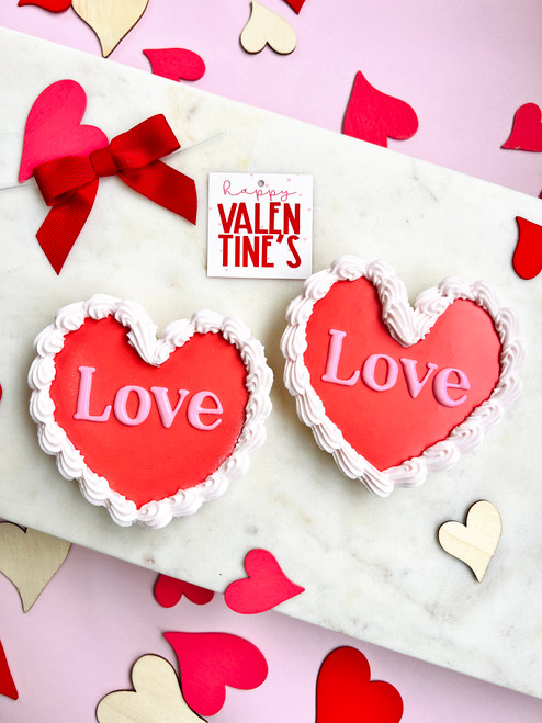 Vintage Heart Cookie