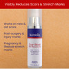 TriDerma Scar Block Skin Recovery Oil bottle – maximum-strength scar and stretch mark treatment
