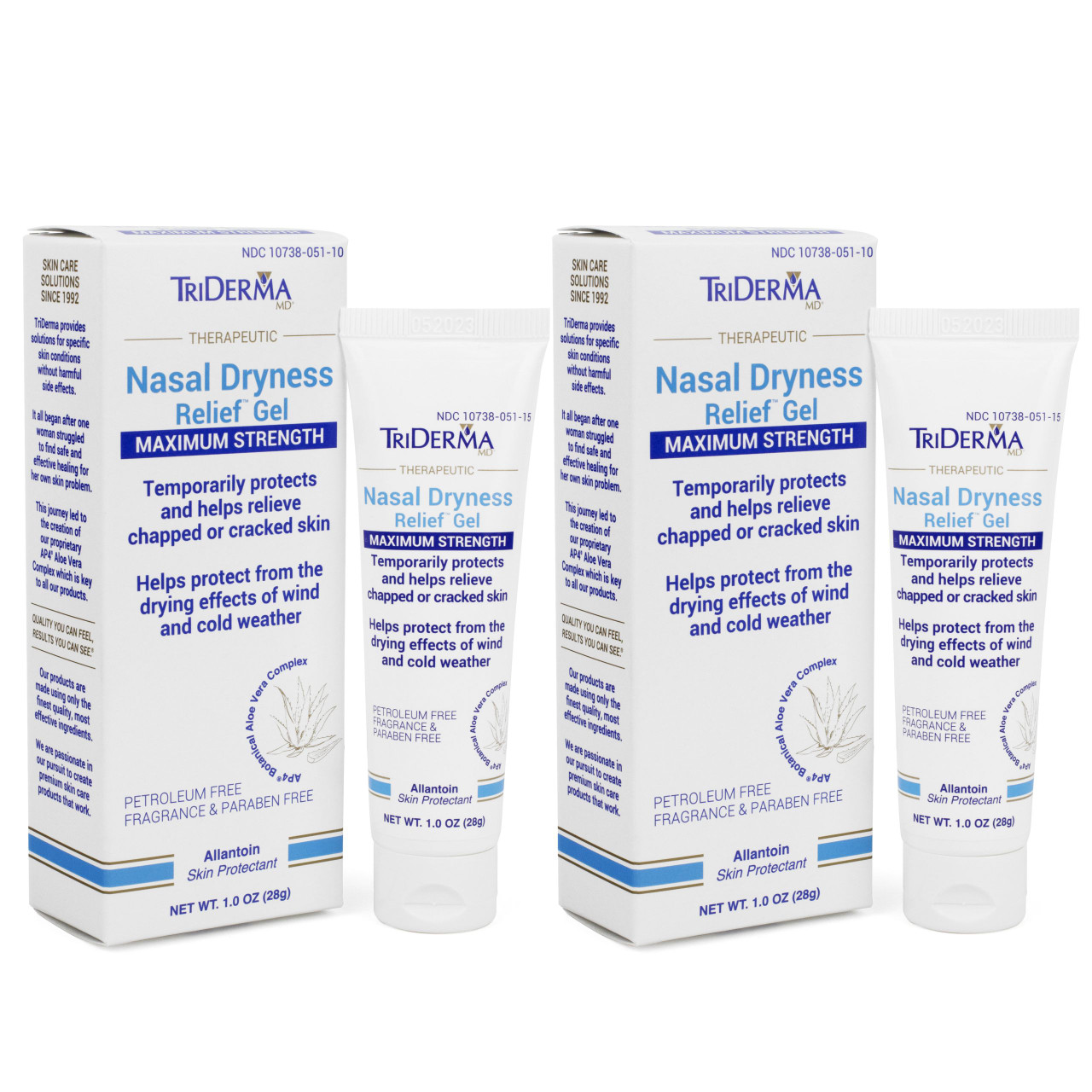 TriDerma 4 Ounce Pressure Sore Relief Healing Cream Value 4-pack 