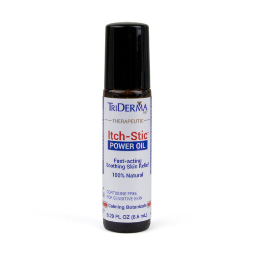 Itch-Stic Power Oil - 100% Natural Relief for Irritated Skin 0.29 fl oz