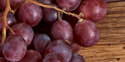 a group of red cherries