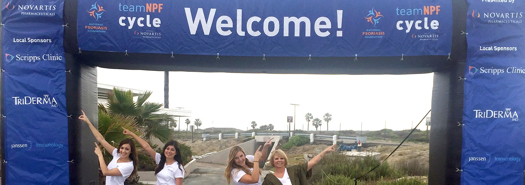 Local Sponsor for National Psoriasis Foundation Cycling Event