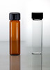 2 Dram Vials With Foam Line Caps available  Amber & Clear