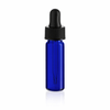 1 Dram Glass Vials With Glass Dropper - Cobalt Blue