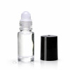 5ml (1/6oz) Plain Roll on Bottles - Plastic ball