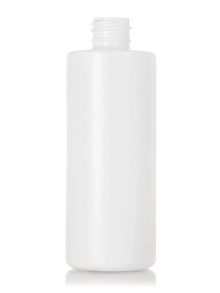 4 oz Natural Hdpe Cylinders With White Spout Caps Product