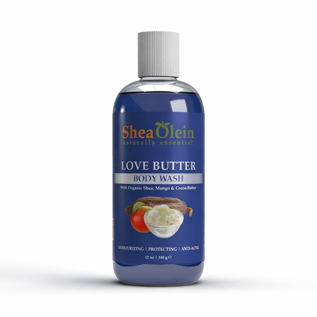 Love Butter Body Wash with Organic Shea, Mango & Cocoa Butter – 12 fl oz