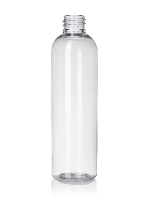 4 oz clear PET cosmo round bottle