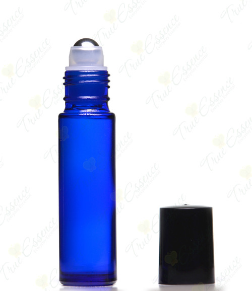 10 ml (1/3oz) Cobalt Blue Roll On Bottles