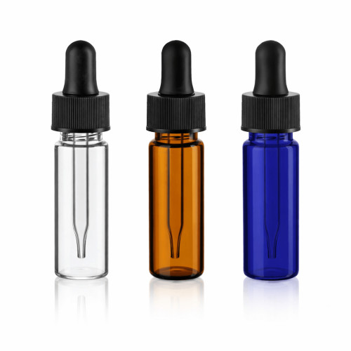 1 Dram Glass Vials With Glass Dropper