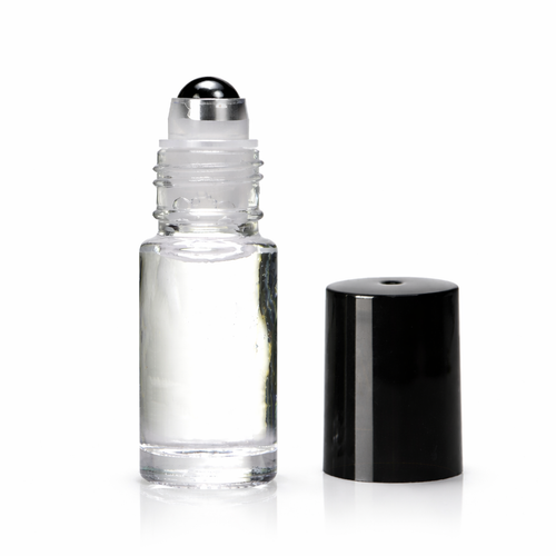 5ml (1/6oz) Plain Roll on Bottles - Steal ball