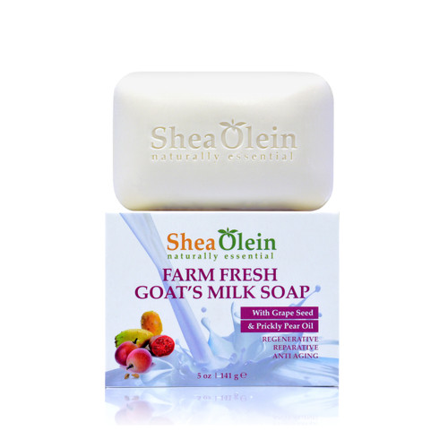 Farm Fresh Goat's Milk Soap With  Grape Seed & Prickly Pear Oil