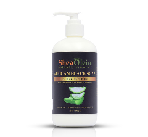 Shea Olein African Black Soap Body Lotion Shea Olein African Black Soap Body Lotion
