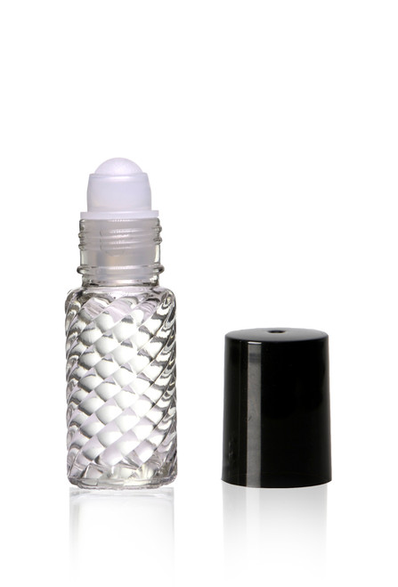 5ml, (1/6oz) Swirl Roll on Bottles