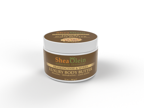 Frankincense & Myrrh Luxury Body Butter (12 oz)