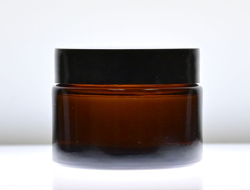 50 ml amber straight sided glass jar 50 ml amber straight sided glass jar