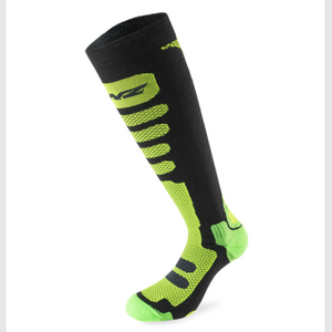 Lenz - Free Tour Sock 1.0-Black/Lime