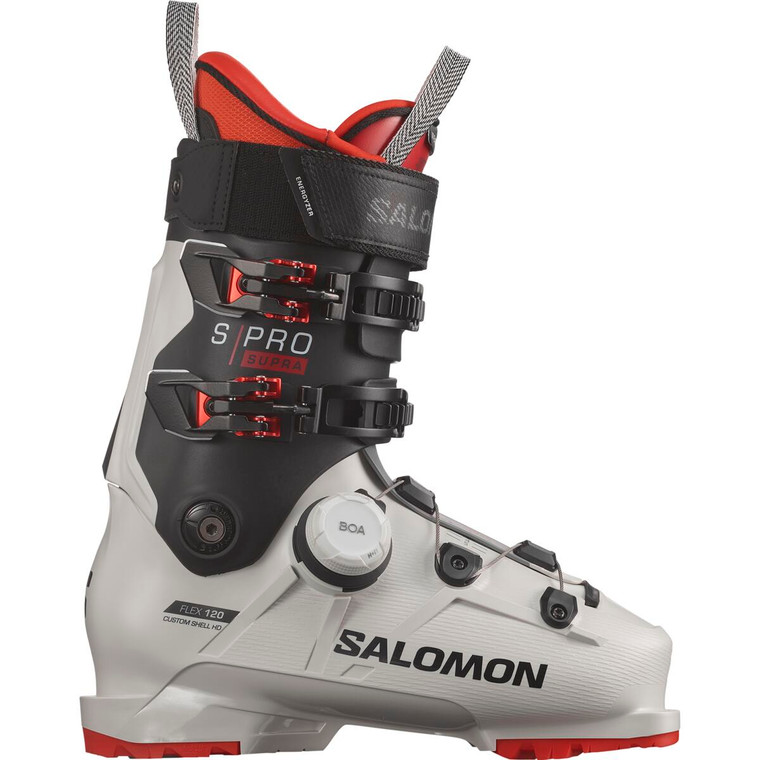 Salomons Supra Boa 120-skistøvler er utviklet for bedre fothold og ytelse