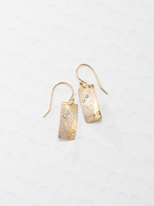 Radiant Petra Earrings - Gold
