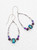 Ayla Earrings - Capri/Silver