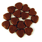 Image of Rainbow Choc Strawberry Hearts 1kg