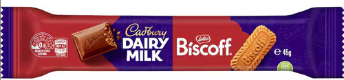 Dairy Milk Biscoff Bar 45g