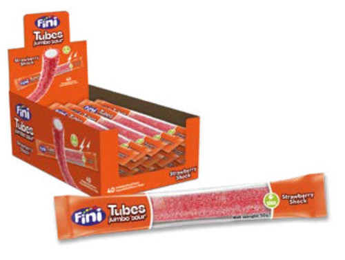 Sour Jumbo Strawberry Bar 50g