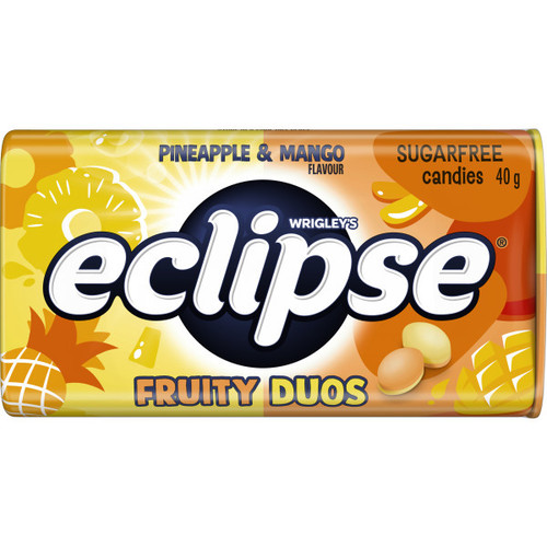 Fruity Duos Sugarfree Candies Pineapple & Mango 40g