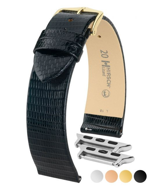 HIRSCH LIZARD Genuine Lizard Watch Bracelet 017 66